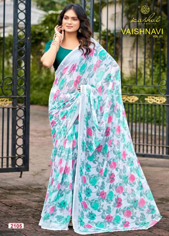 Kashvi vaishnavi vol 21 sarees wholesale